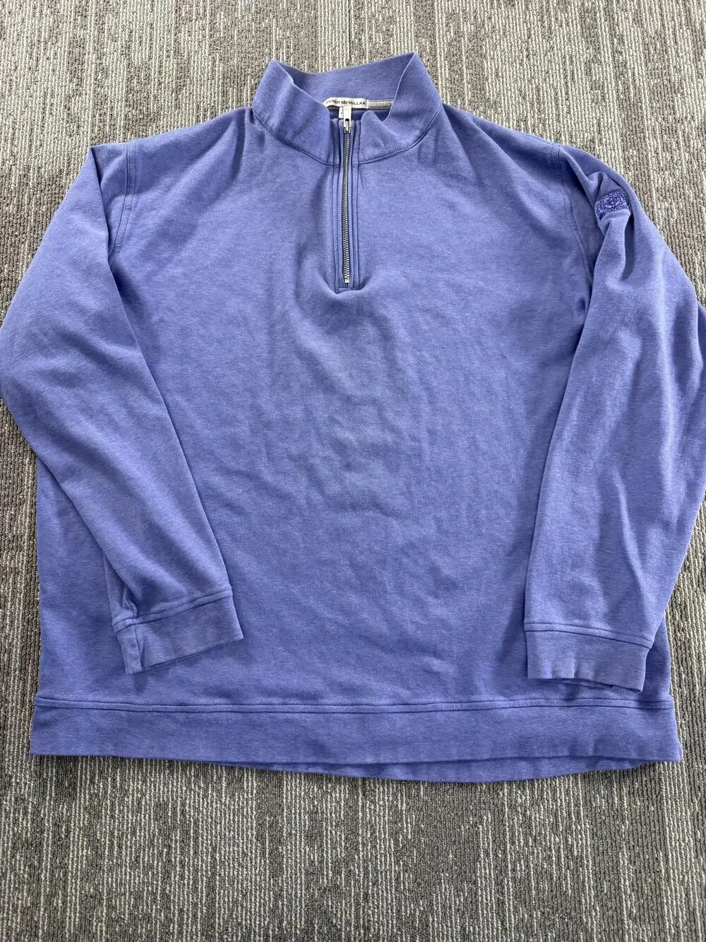 Peter Millar Sweater Mens 2XL Quarter Zip Pullover Druid Hills Golf Course